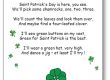 Saint Patrick's Day Poem