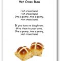 Hot Cross Buns Nursery Rhyme Lyrics