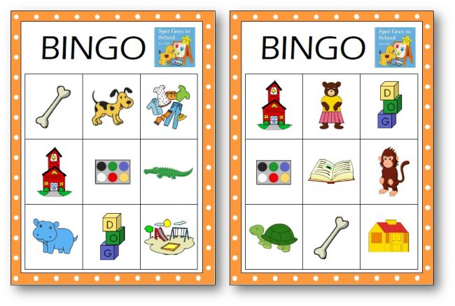 Spot-Goes-Printable-Bingo-free-download Spot Goes to School Bingo