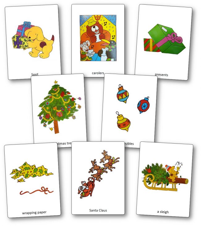 Spot's First Christmas Printable Cards