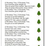 happy christmas tree lyrics
