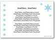Snowflakes Snowflakes Dance Around Lyrics in English