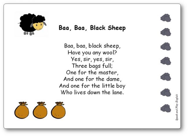 Baa-Baa-Black-Sheep-lyrics-in-French Baa Baa Black Sheep lyrics in English and in French