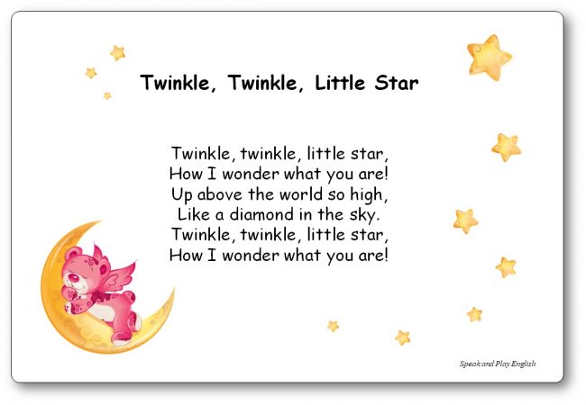 Twinkle-Twinkle-Little-Star-in-French-and-English Twinkle Twinkle Little Star Lyrics