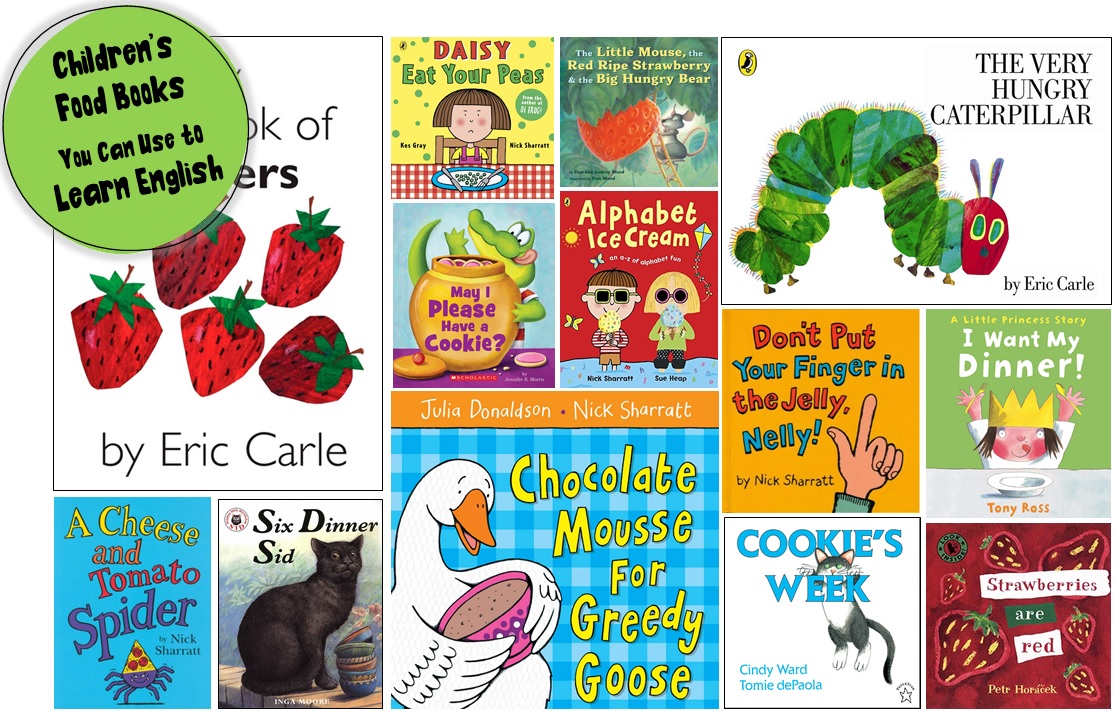 Children's Food Books You Can Use to Learn English