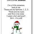 I'm a Little Snowman Song Lyrics