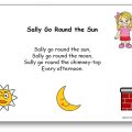 Sally Go Round The Sun Lyrics Nursery Rhyme French English