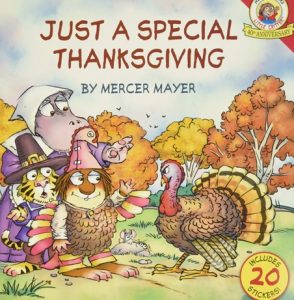 Just a Special Thanksgiving by Mercer Mayer - A Board Book about Thanksgiving
