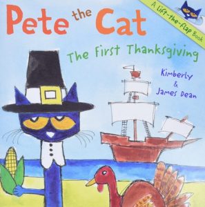Pete the Cat The First Thanksgiving by Kimberly and James Dean - A Book to Learn English