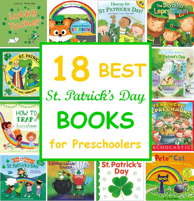18 Best St. Patrick's Day Books for Preschoolers, children St. Patrick's Day book
