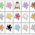 Flashcards Colours for Toddlers Free Printable