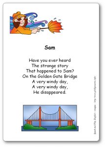 Sam Golden Gate San Francisco Song Lyrics