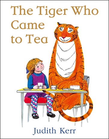 The Tiger Who Came to Tea by Judith Kerr Book about English traditions