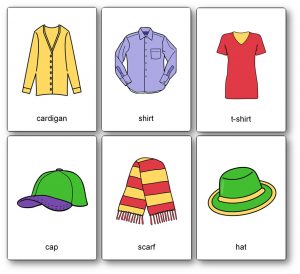 Clothes Vocabulary – Free Printable Flashcards to Download - Speak and ...